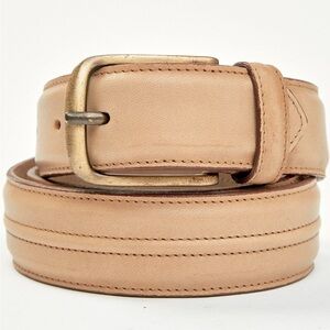 NWOT Cody James Tan Leather Belt